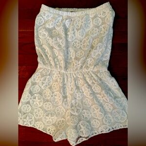 White Lace Lilly Pulitzer Romper